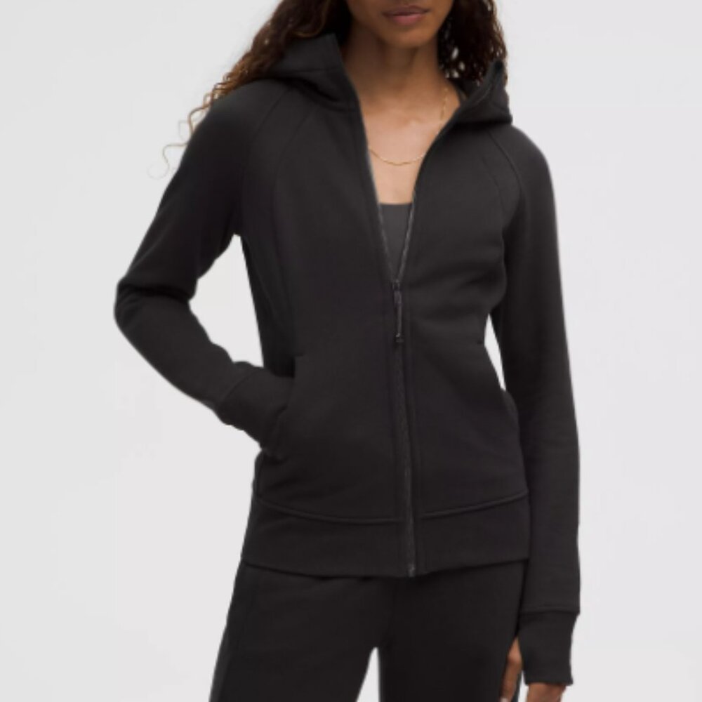 Lululemon Cotton Blend Scuba Full-Zip Hoodie